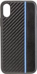 Handy-Schutzhülle Back Cover CARBON PLUS für Apple iPhone X schwarz