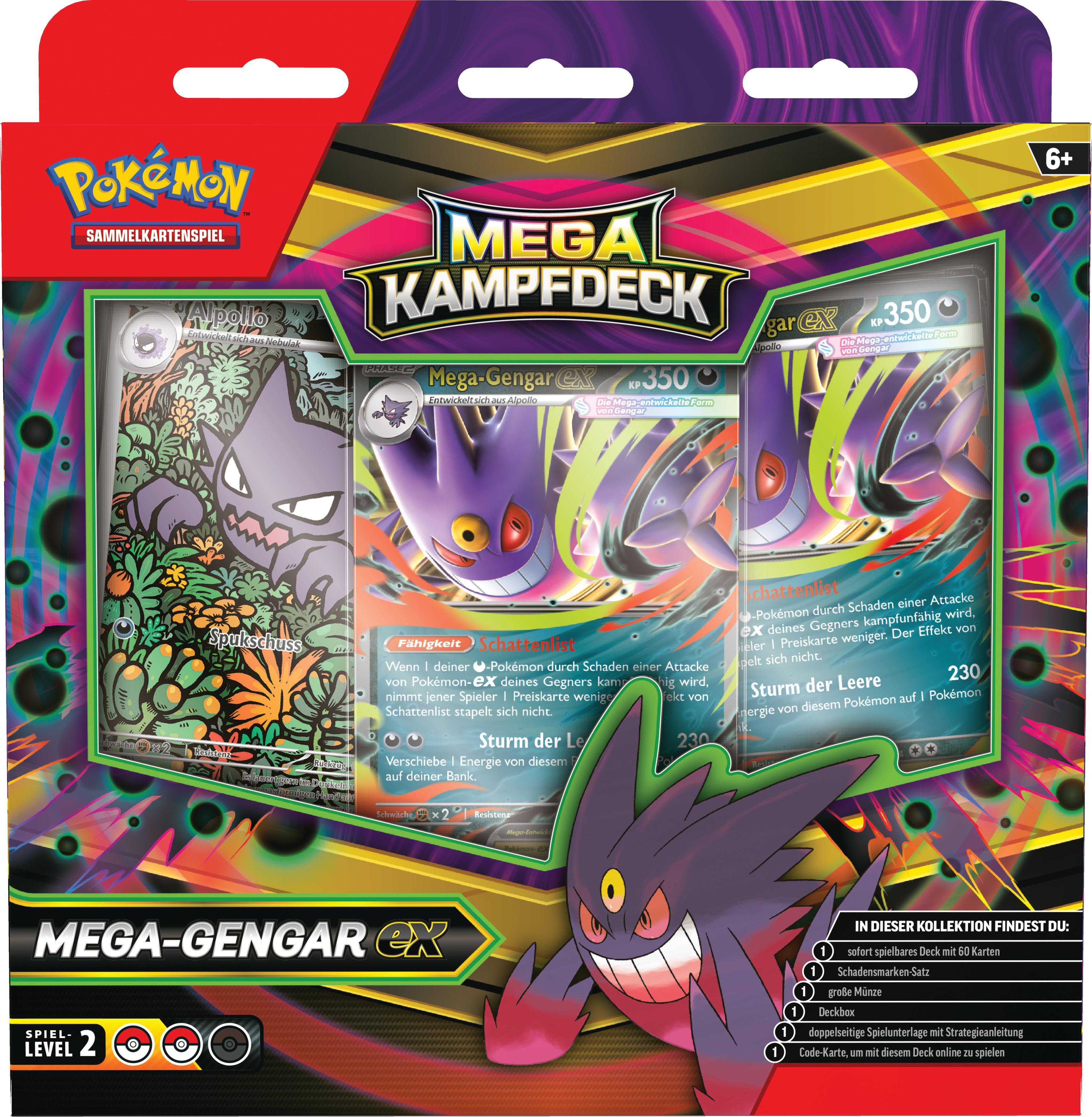 Mega-Kampfdeck Mega-Diancie-ex / Mega-Kampfdeck Mega-Gengar-ex