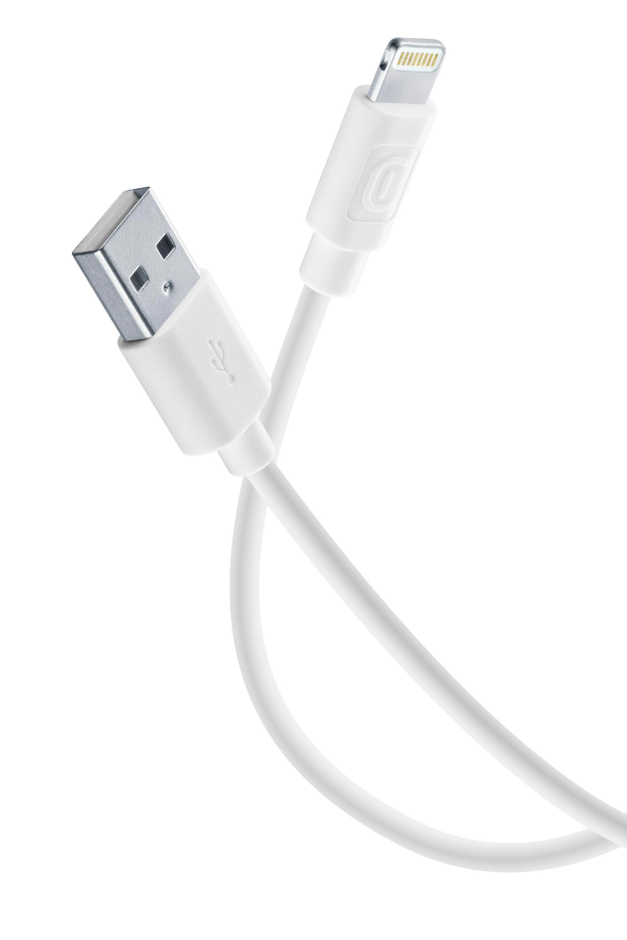 Lightning-USB-Datenkabel für iPhone 5 weiß 1m (60185)