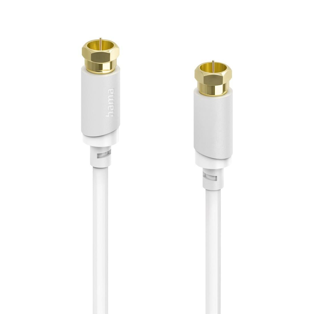 Koaxialkabel für Kabelrouter, Netzwerk, F-Stecker, 120 dB, 3,00 m (00202033)