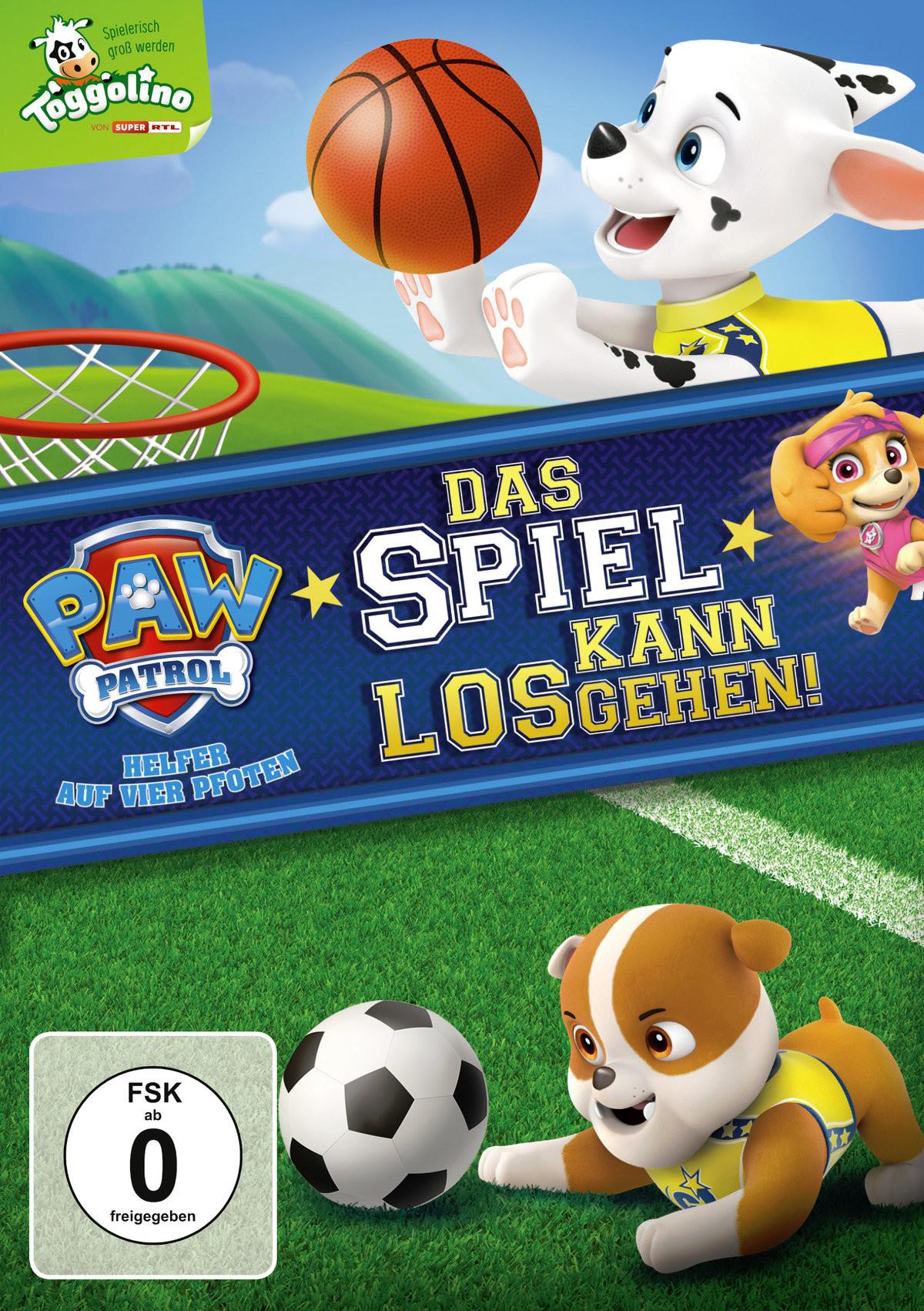 DVD Paw Patrol - Das Spiel kann losgehen
