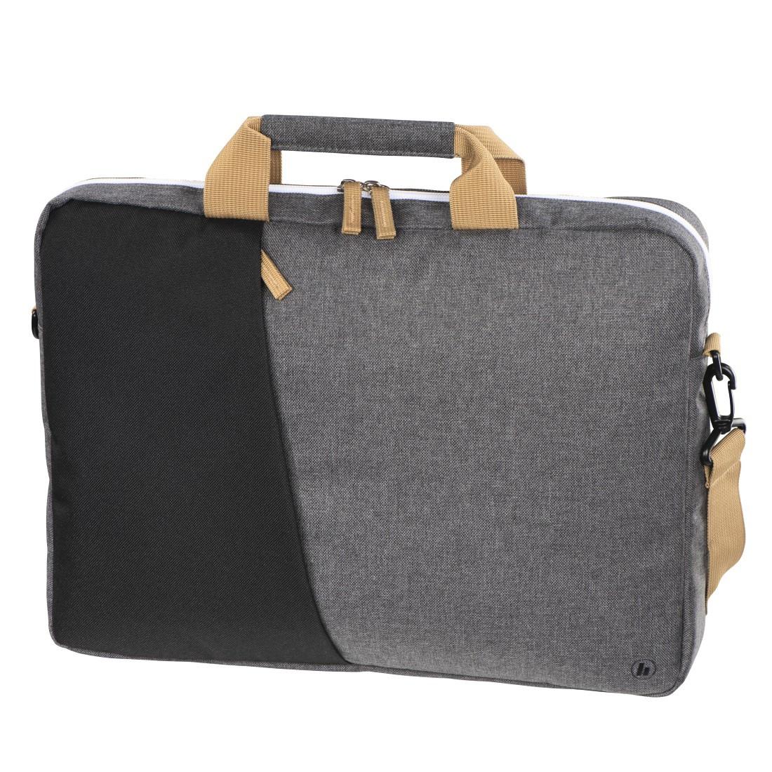 Laptop-Tasche "Florenz", bis 34 cm (13,3"), Schwarz/Grau (00217114)