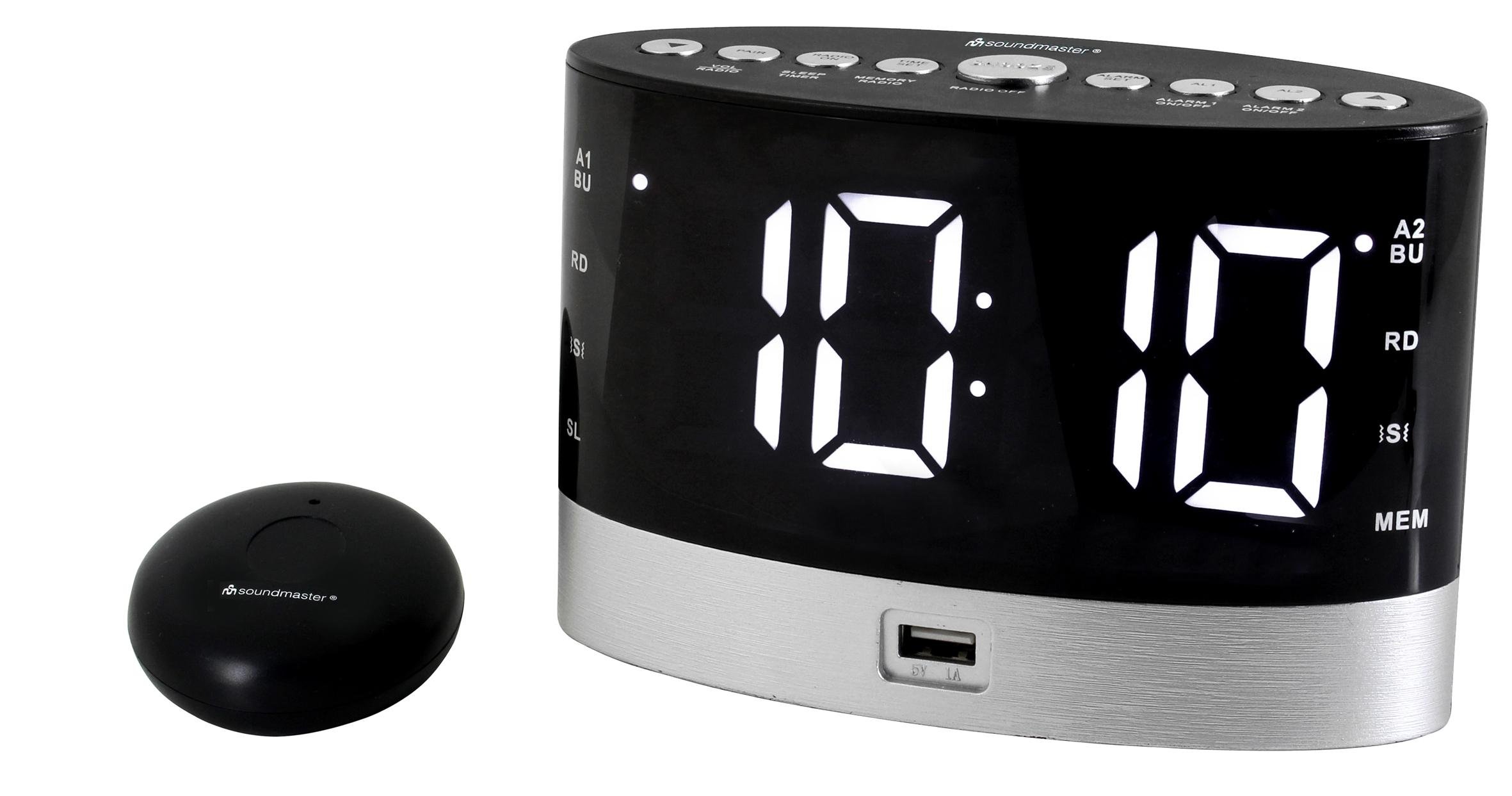 UR580 schwarz Radiowecker
