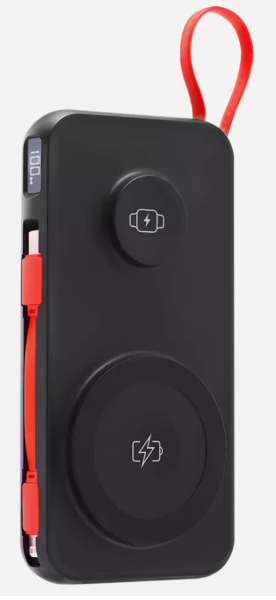 Powerbank 10000 mAh 3-in-1 kabellose Schnellladung TX-315