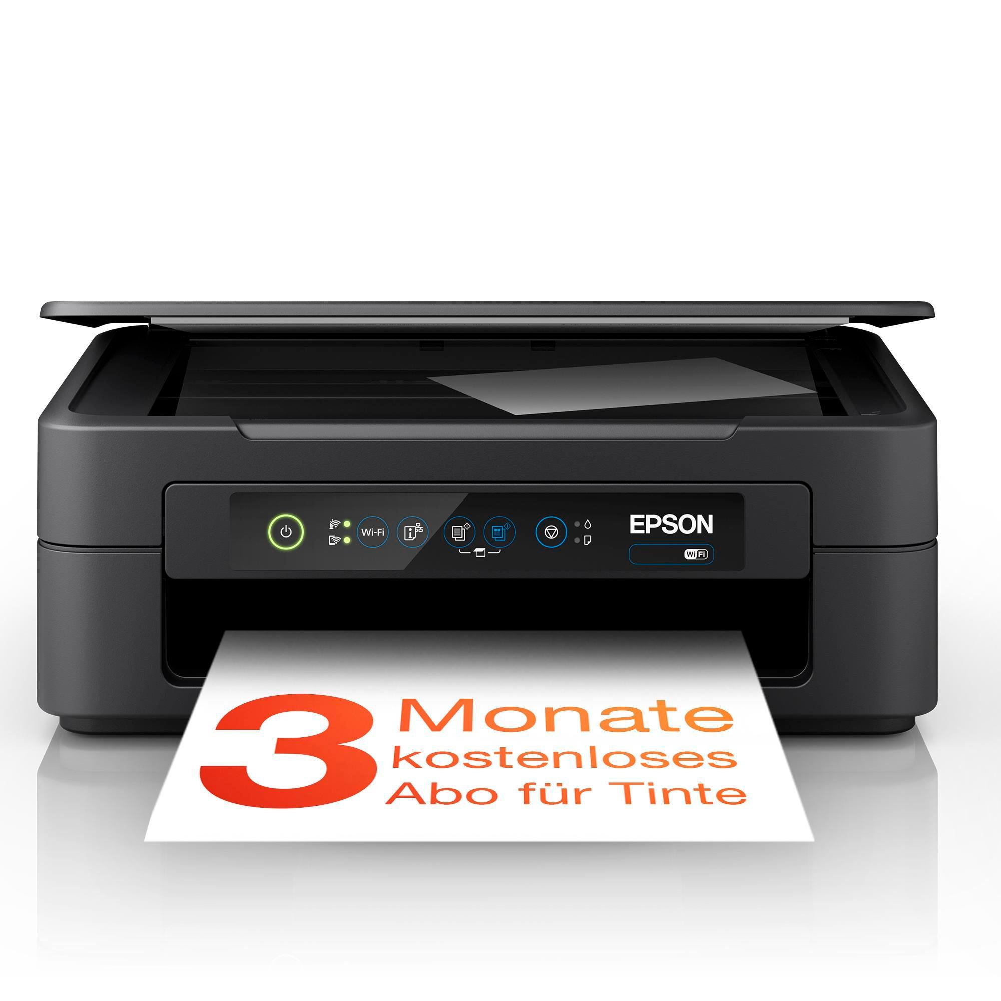 Expression Home XP-2205 Multifunktionsdrucker mit Tinte für 3 Monate, Schwarz