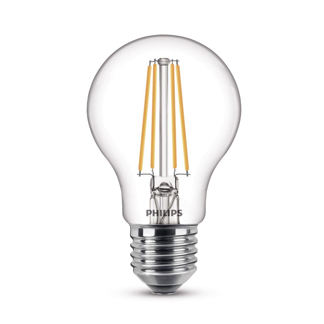LED-Lampe "classic", 60W, E27, klar, warmweiß (00195991)