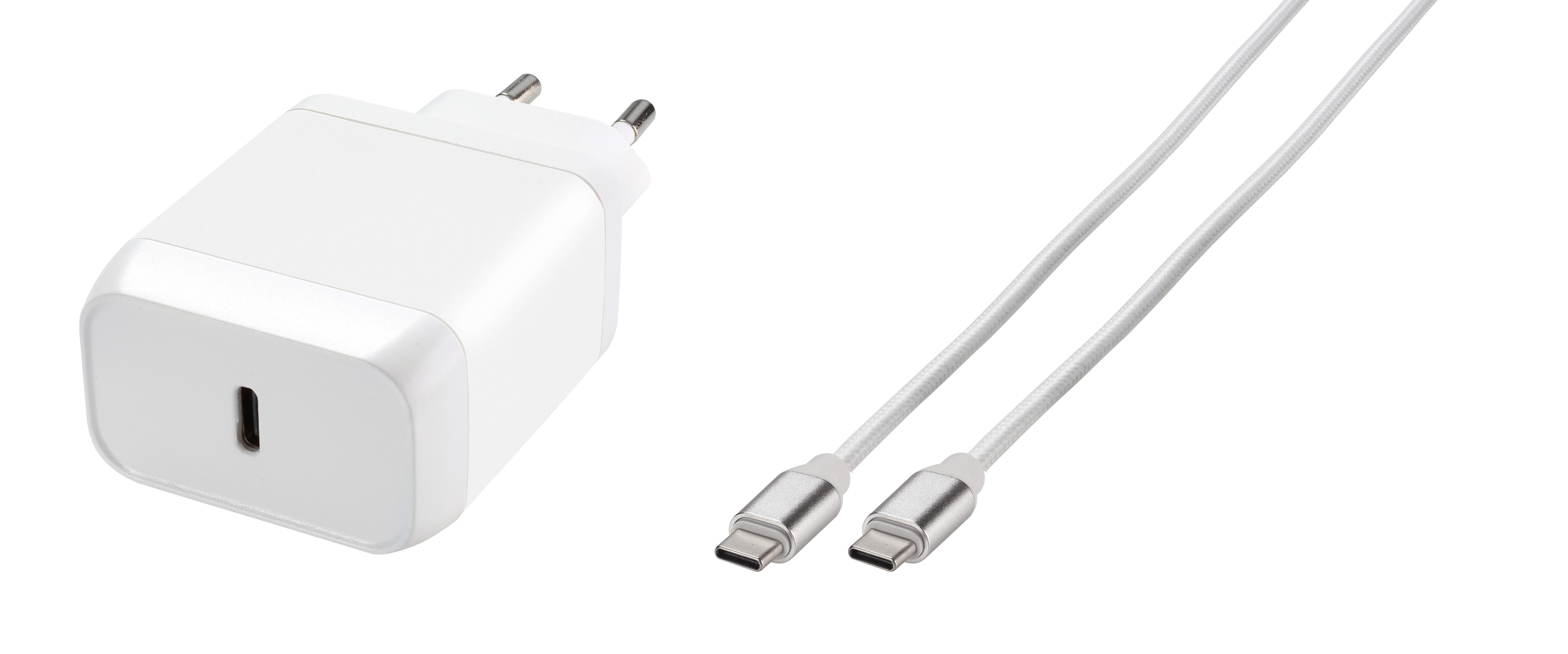 Schnellladegerät (USB-C) Super Fast Power Delivery Charger Set (62400)