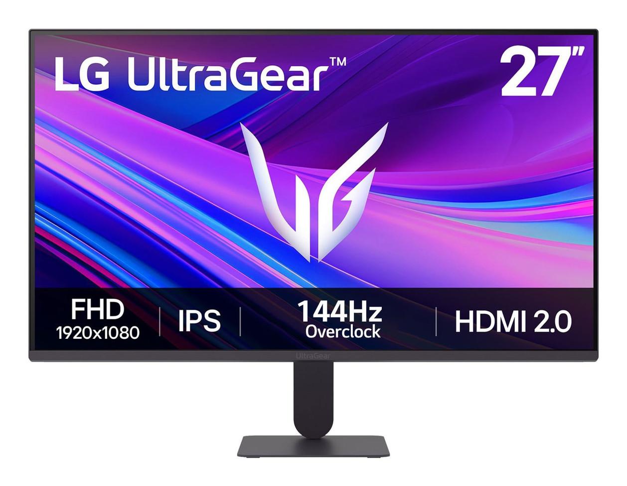 UltraGear 27G411A-B.AEU, Schwarz, 27 Zoll, Full HD, IPS, 144 Hz, 5 ms