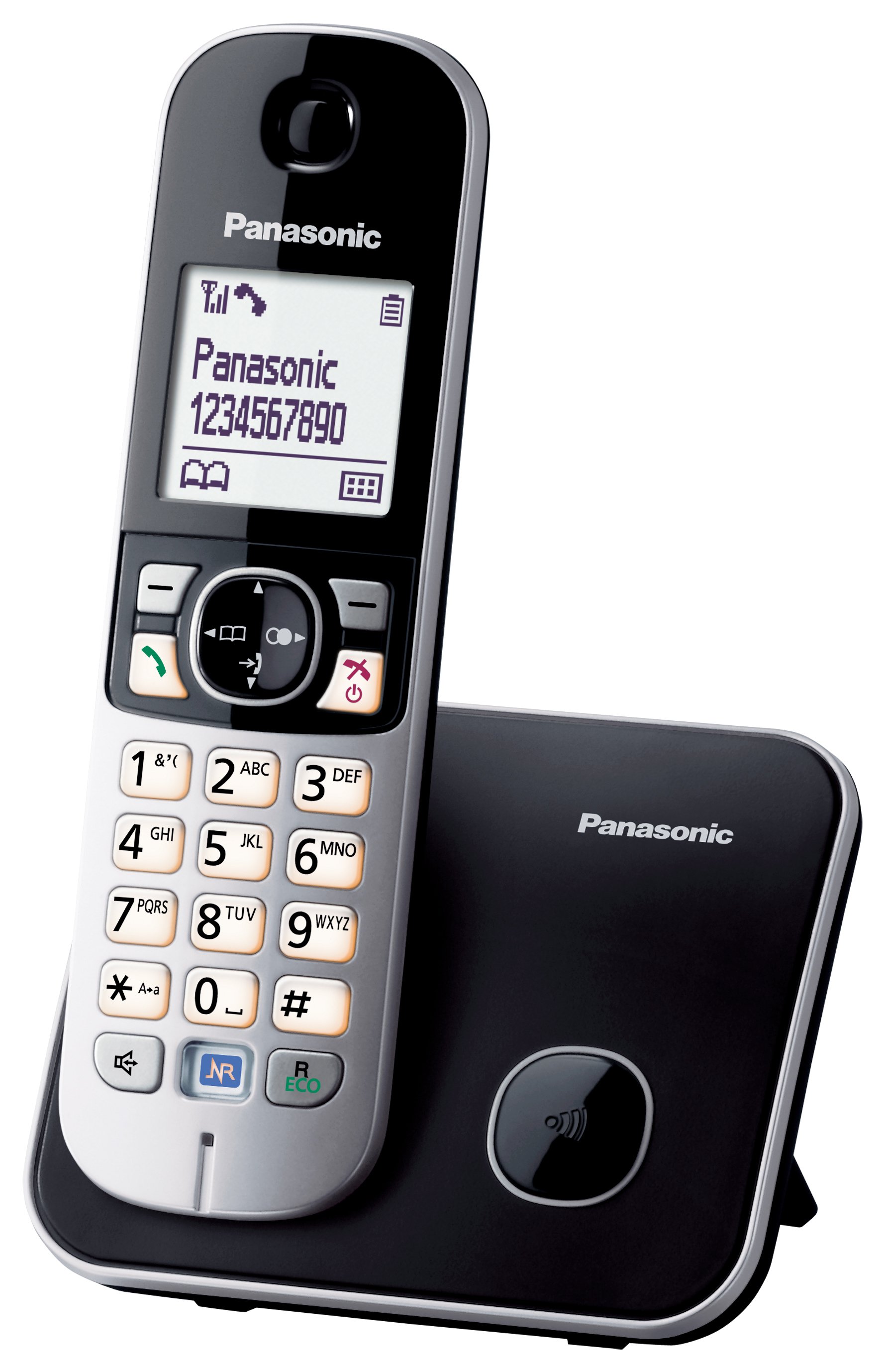 KX-TG6811GB Schwarz Schnurloses Telefon