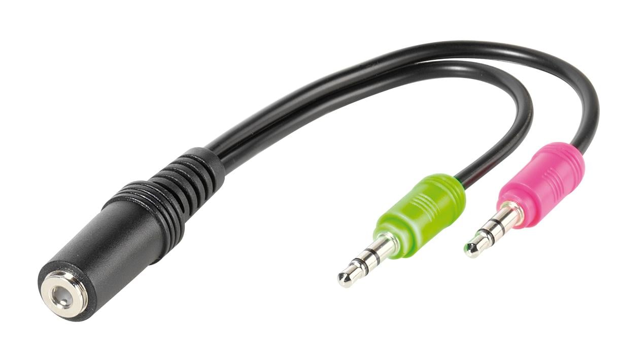 PC Headset Adapter, 0,1m (45511)