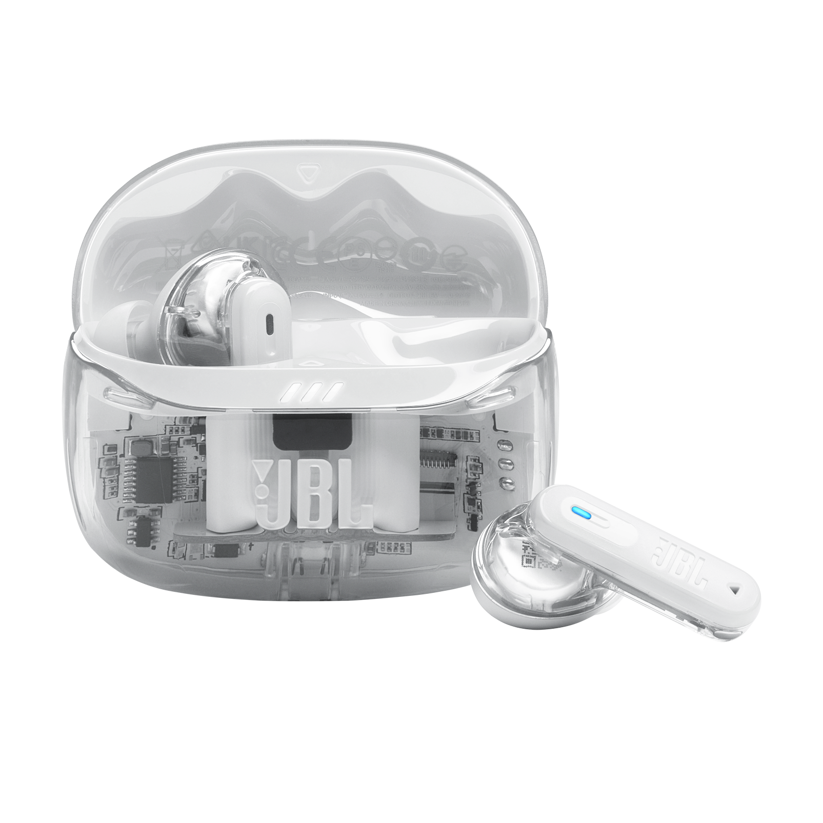 Tune Beam 2 Ghost Edition weiß In-Ear Kopfhörer