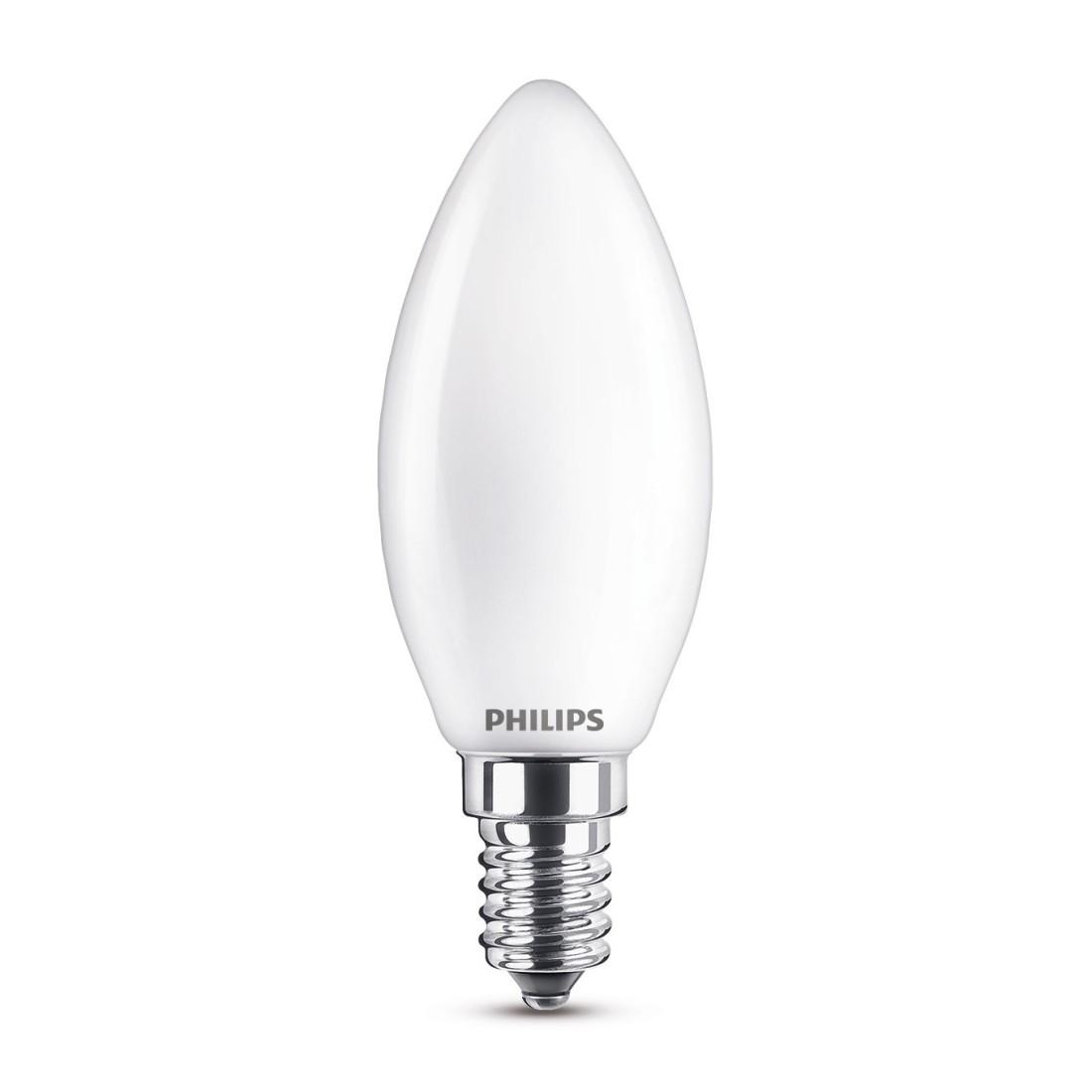 LED-Lampe "classic", 40W, E14, matt, kaltweiß (00228335)