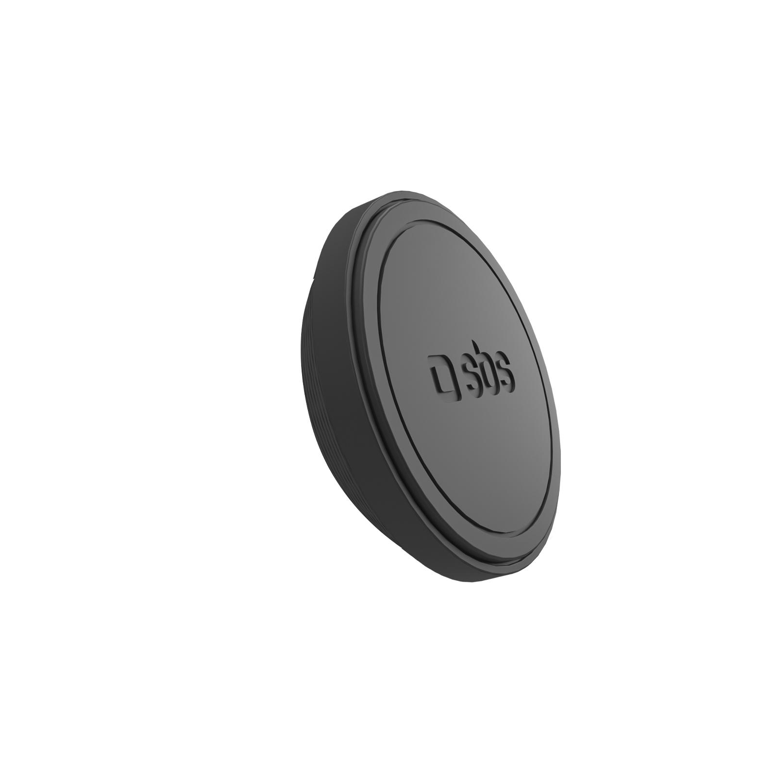 Magnetische Handy-Autohalterung mit Klebstoff, Schwarz