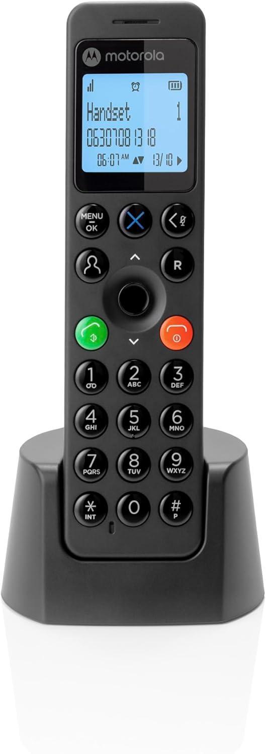 DOT201, Schwarz Schnurloses Telefon