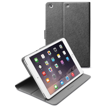 Klapptasche mit Standfunktion für iPad mini schwarz