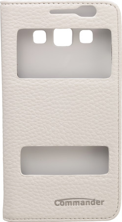 Handy-Schutzhülle 14749 Double Window für Samsung A300 Galaxy A3 weiß