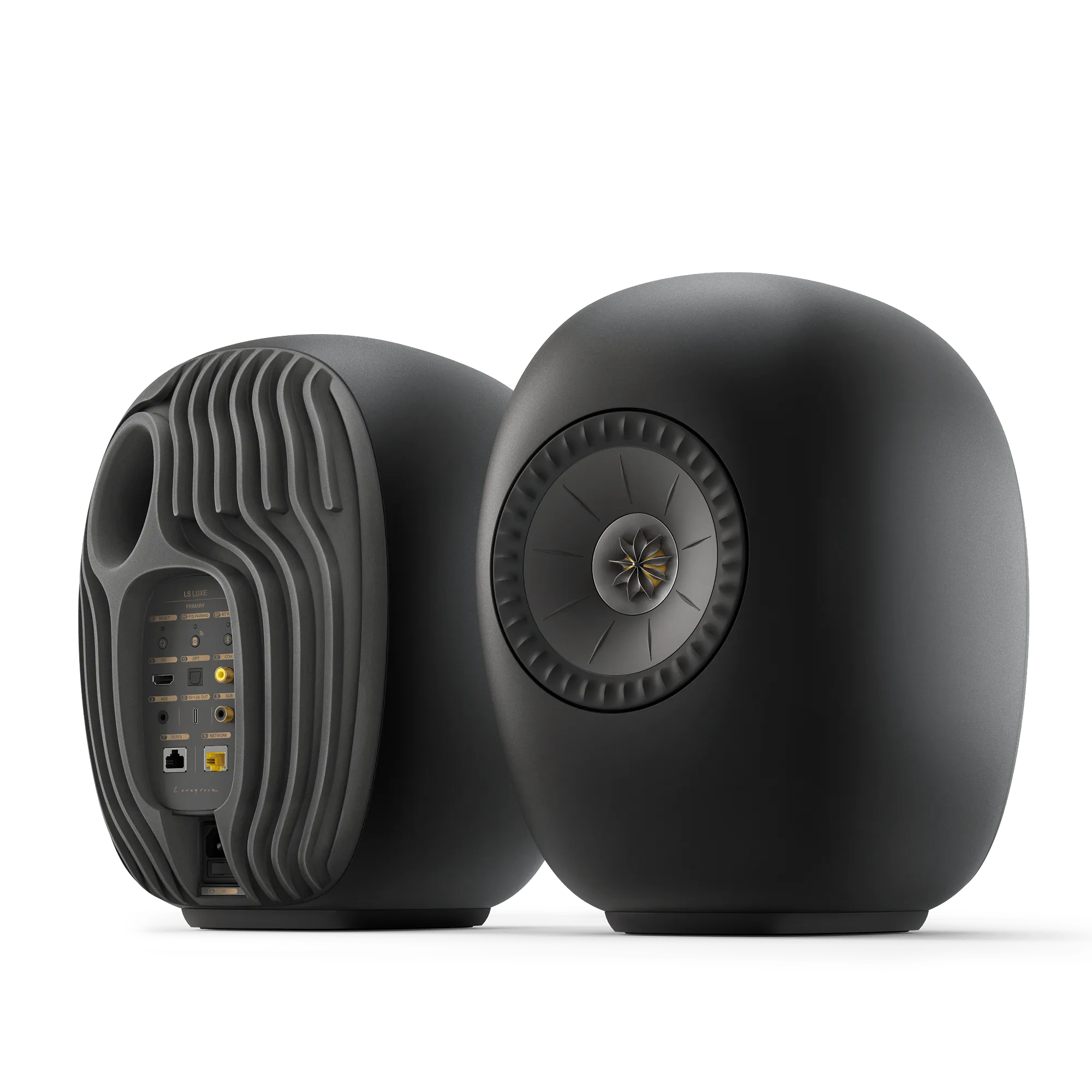 LS LUXE, Lautsprecherpaar, Eclipse Black WLAN Lautsprecher