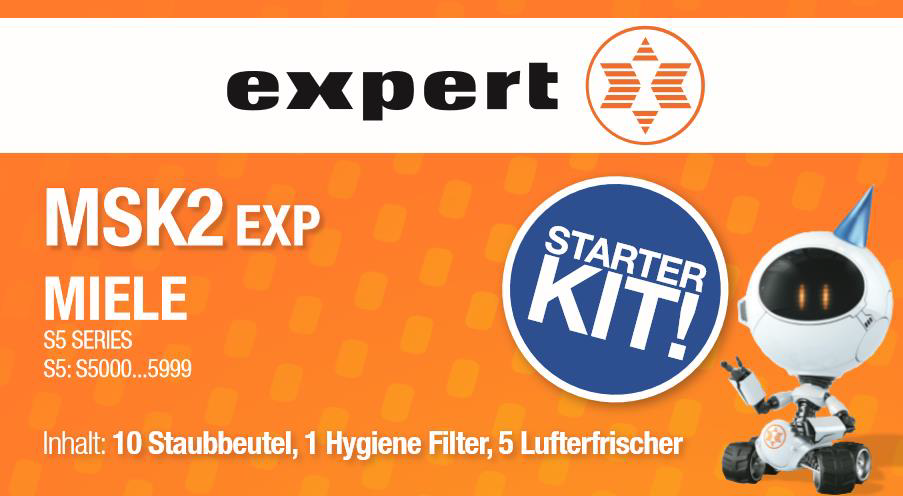 MSK2 EXP Staubsaugerbeutel