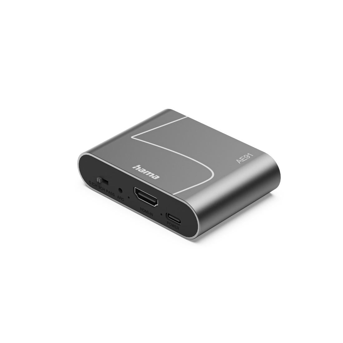 Hifi-Zubehör HDMI-Audio-Extractor "AE91-ARC", HDMI™ zu Audio, Toslink, 3,5-mm-Klinke (00205091)