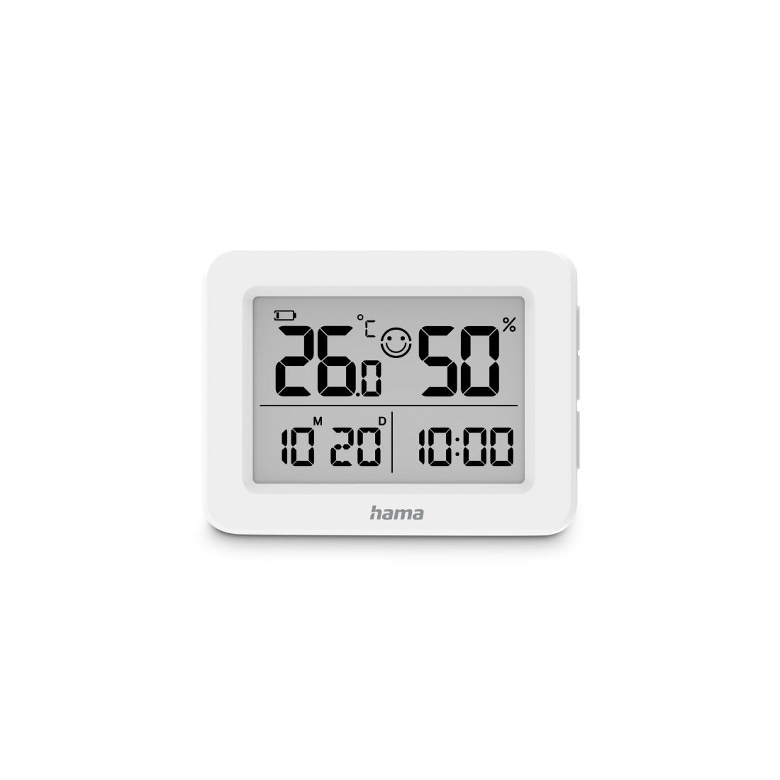 Thermometer und Hygrometer "Lefkada", Weiß (00222231)