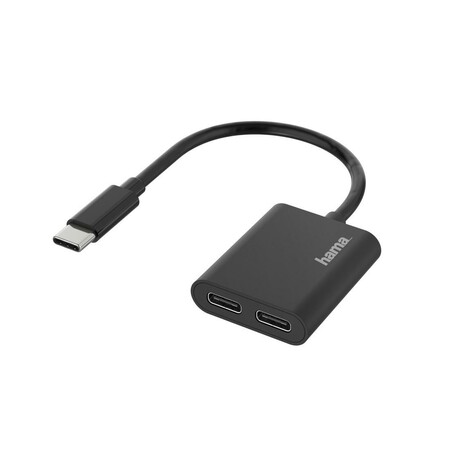 Audio-Adapter, 2in1, USB-C-St.