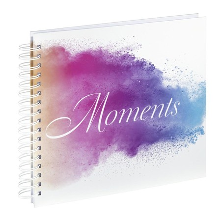 Spiral-Album "Watercolor Moments", 28x24 cm, 50 weiße Seiten (00002651)