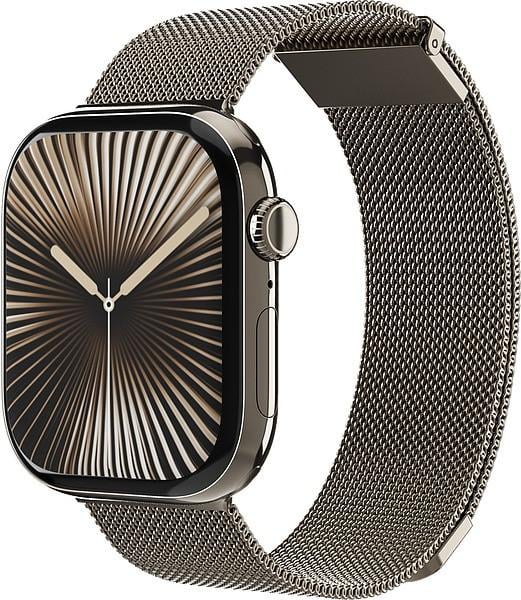 Milanese Loop 2 - Armband für Apple Watch 44 / 45 / 46 / 49mm, Desert Sand