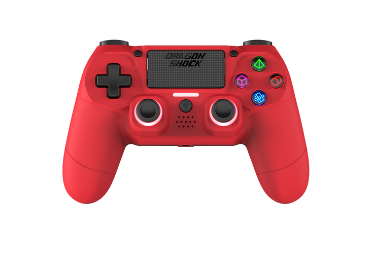 Dragonshock Controller Mizar Wireless, Rot, PS4