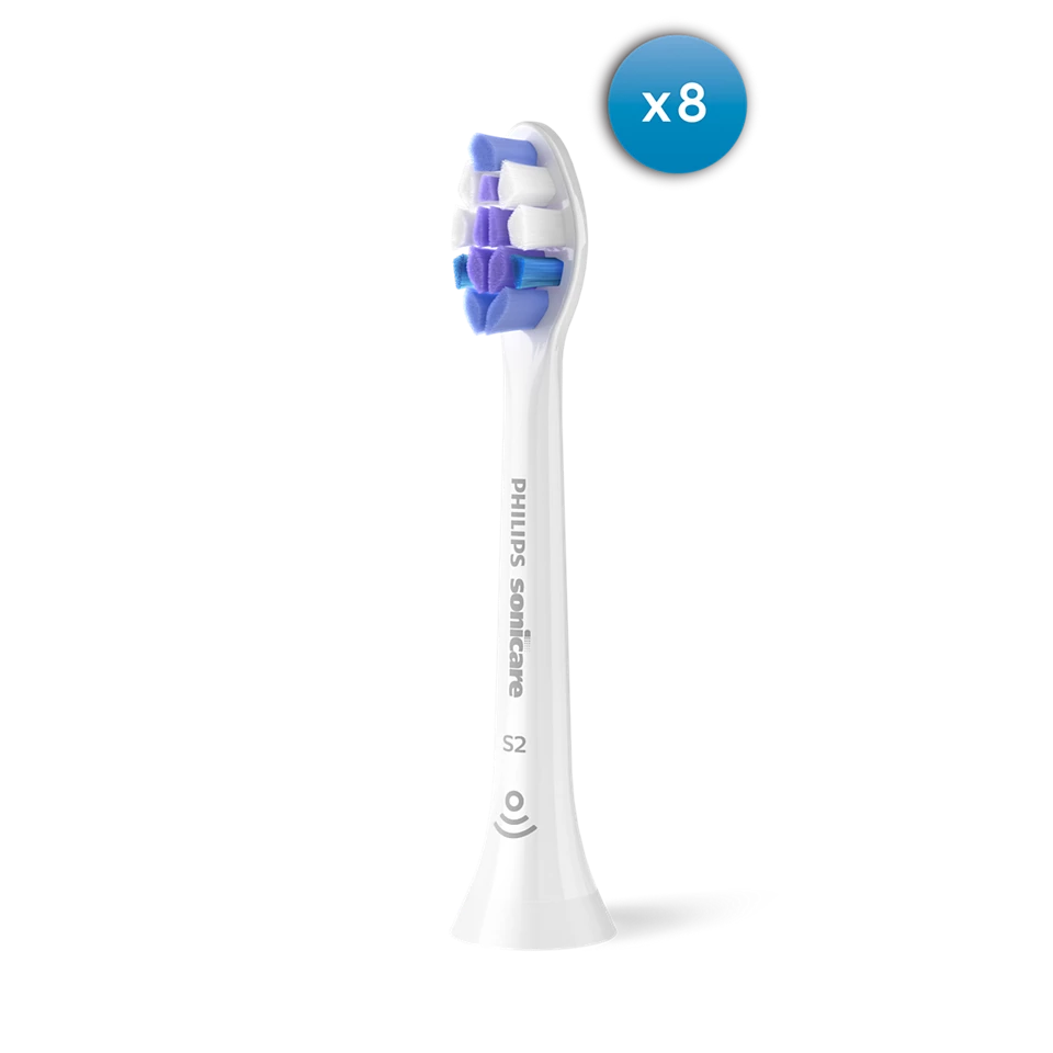 HX6058/87 Sonicare Sensitive 8er-Pack Aufsteckbürsten