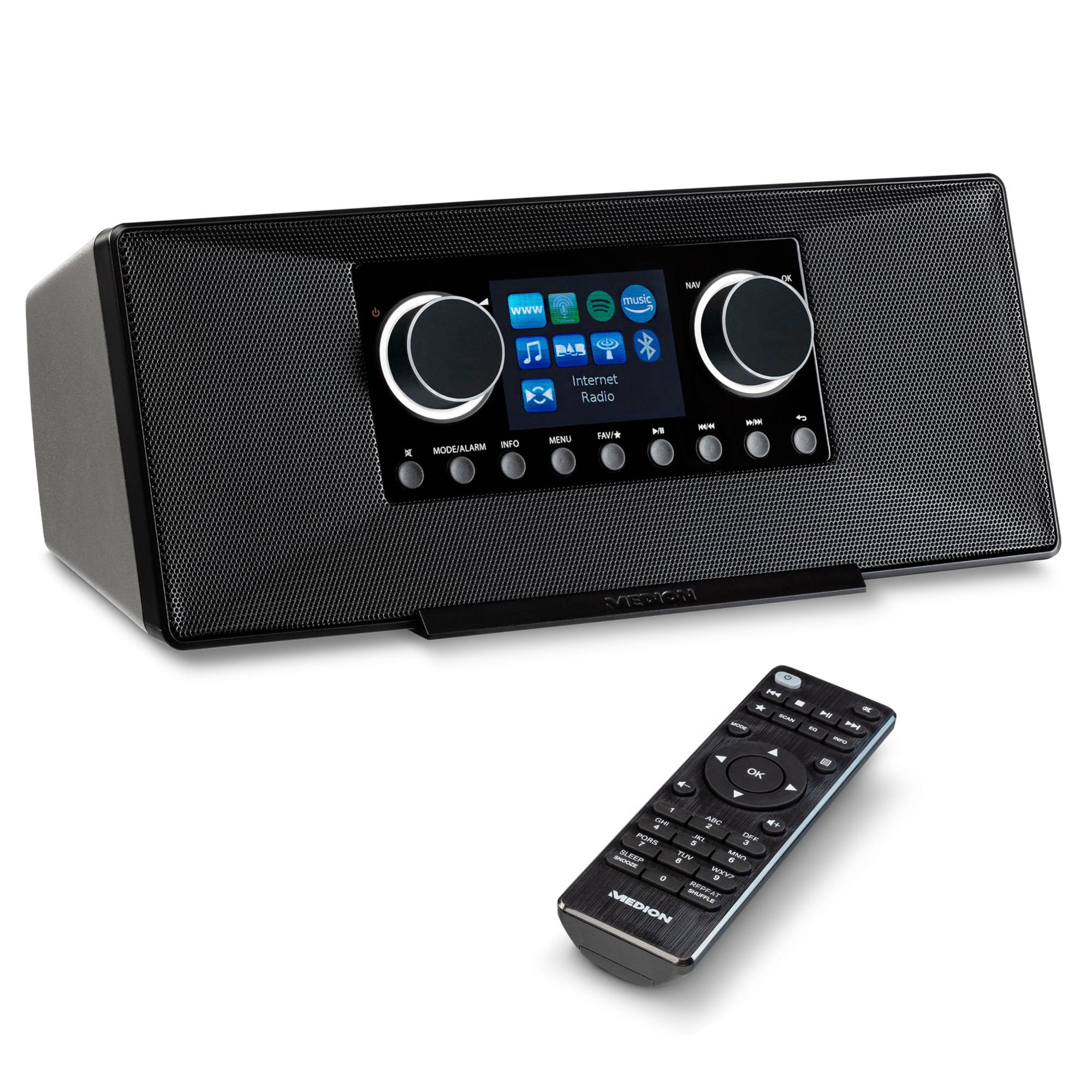 Internetradio LIFE P85333 (MD89289) schwarz