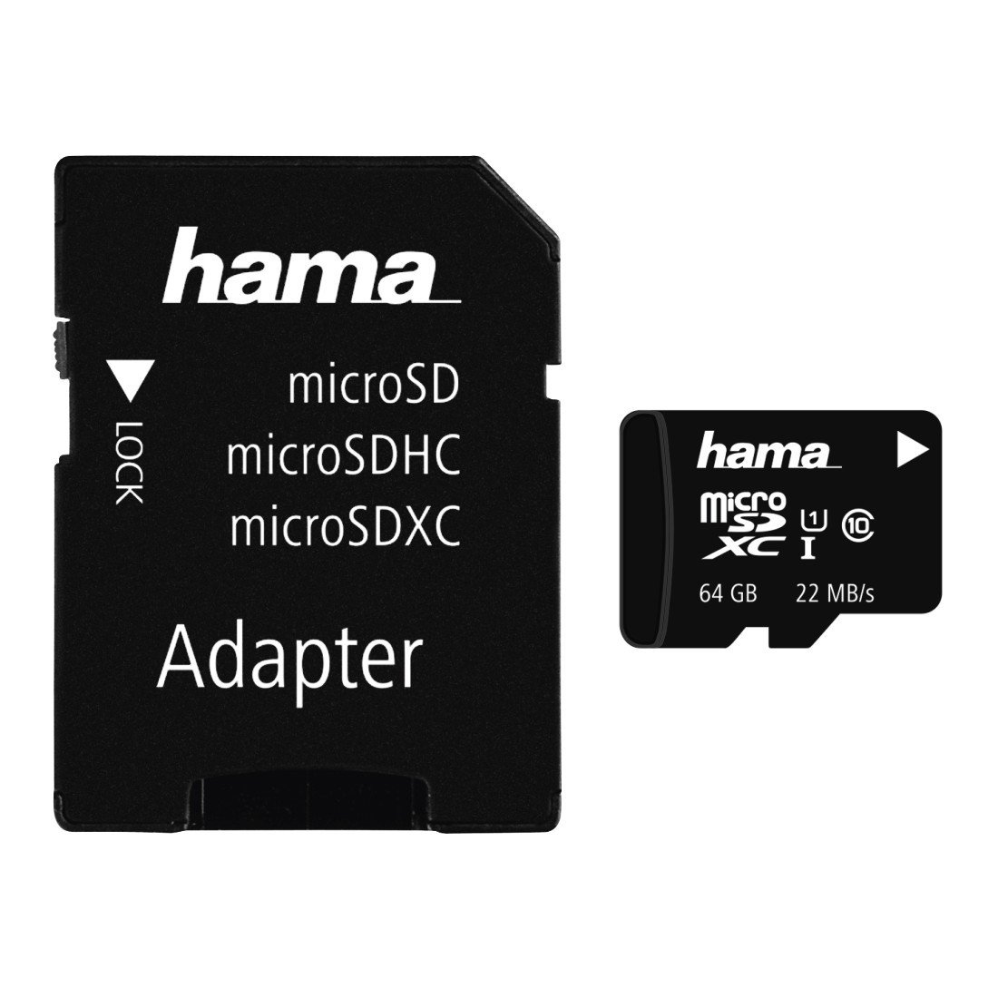 microSDXC 64GB Class 10 UHS-I 22MB/s + Adapter/Mobile (00108075)