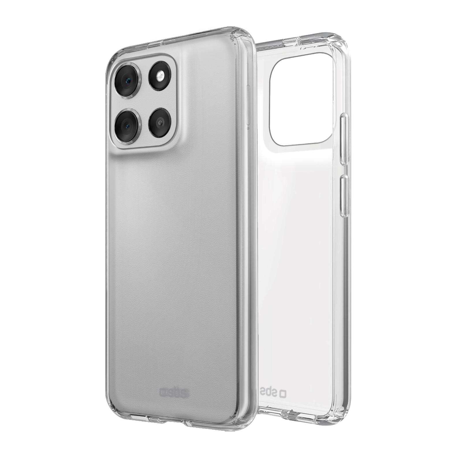Skinny Cover für das Motorola G56, Transparent