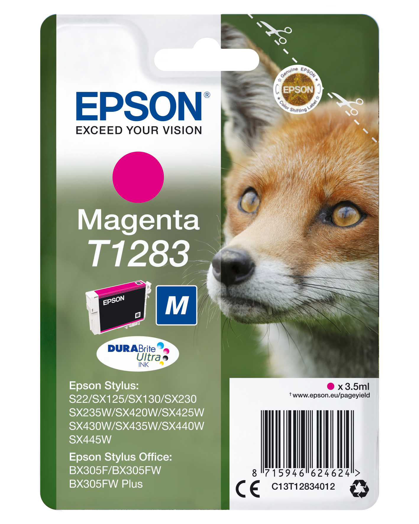 C13T12834012 Fuchs magenta Druckerpatrone
