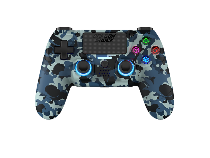 Dragonshock Controller Mizar Wireless, Blue Camo, PS4