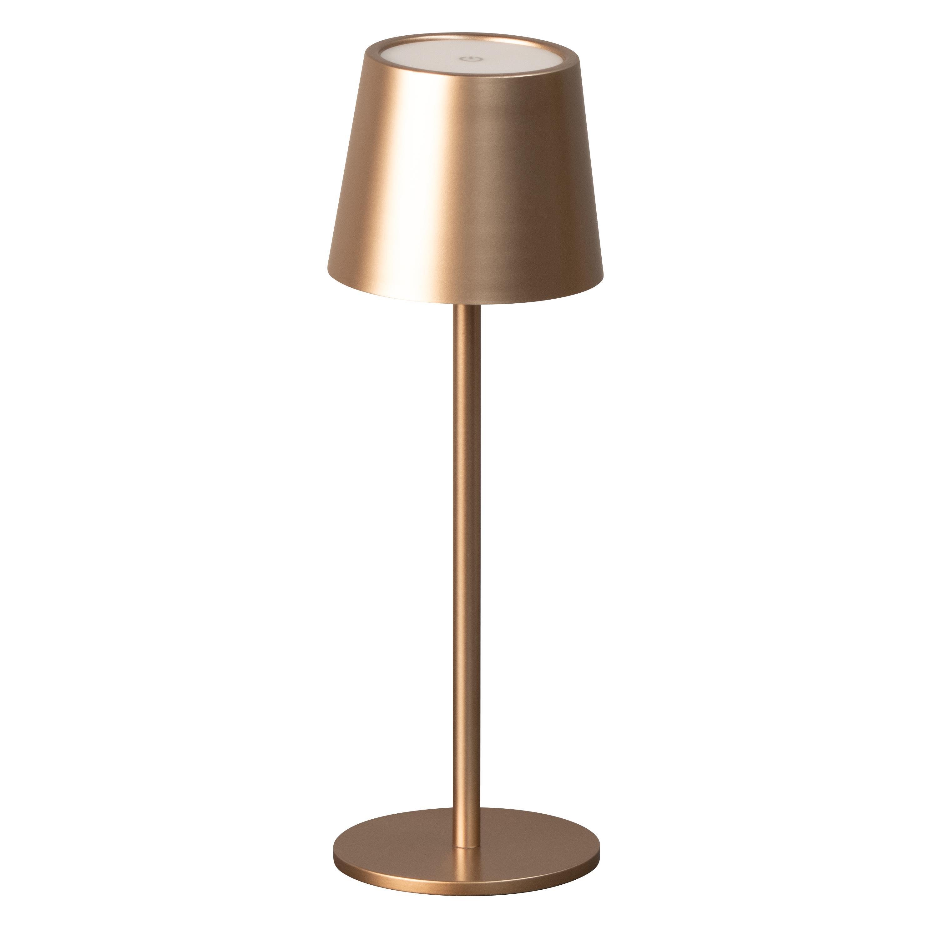 Tischleuchte, mobiles Licht, Roxi | coffeefarben
