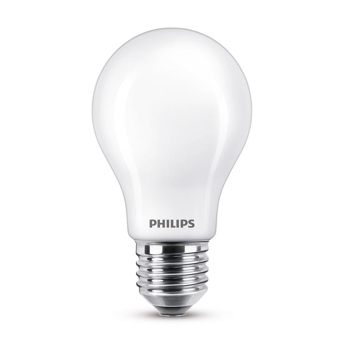 LED-Lampe "classic", 60W, E27, matt, neutralweiß (00228331)