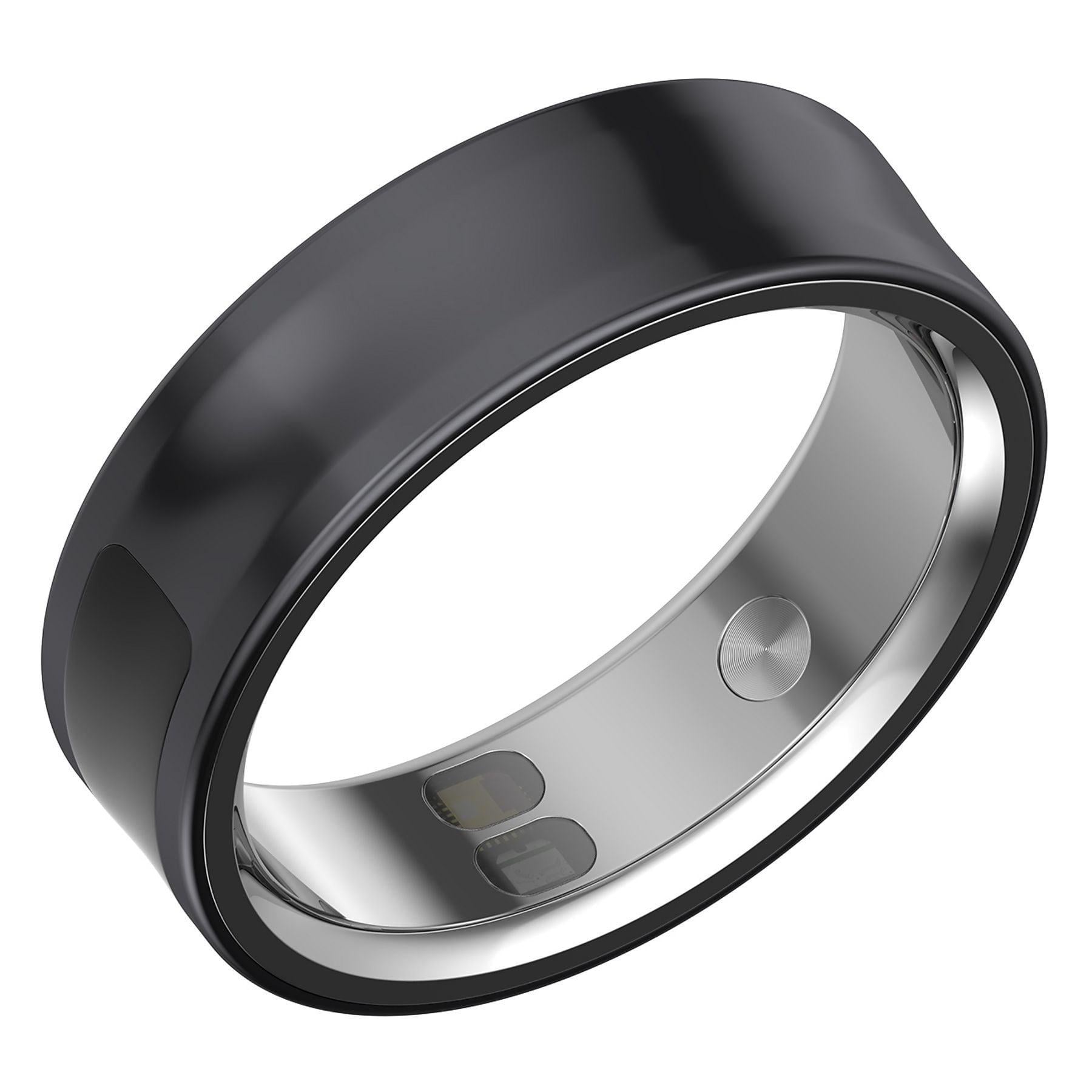 Smartring 2 Schwarz, Größe 8