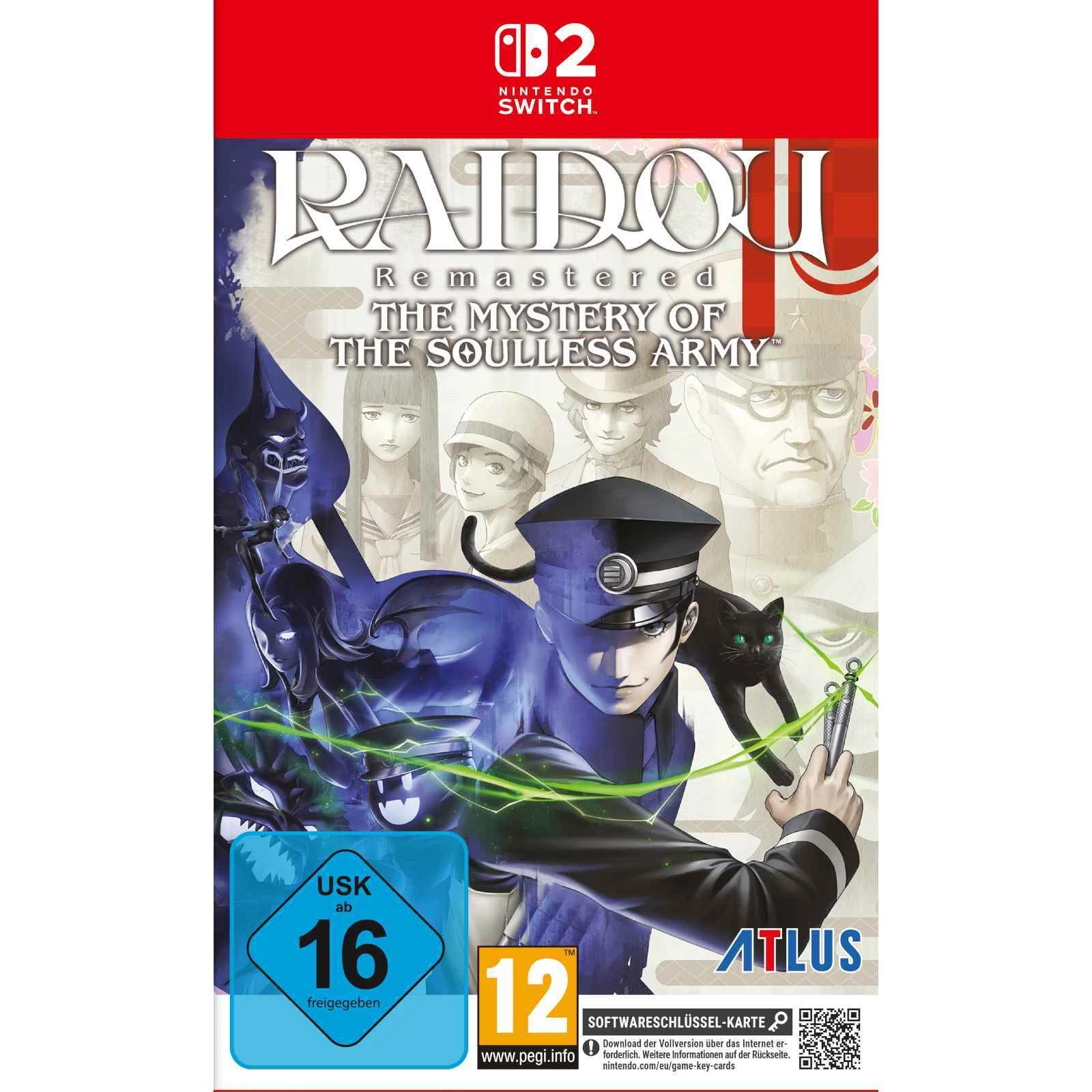 Raidou Remastered: Mystery of the Soulless Army (Key Card) Nintendo Switch 2-Spiel