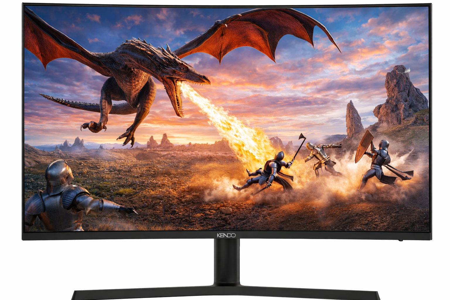 Gaming-Monitor KEN27G580, Schwarz, 27 Zoll, Full-HD, IPS, 200 Hz, 1 ms Reaktionszeit