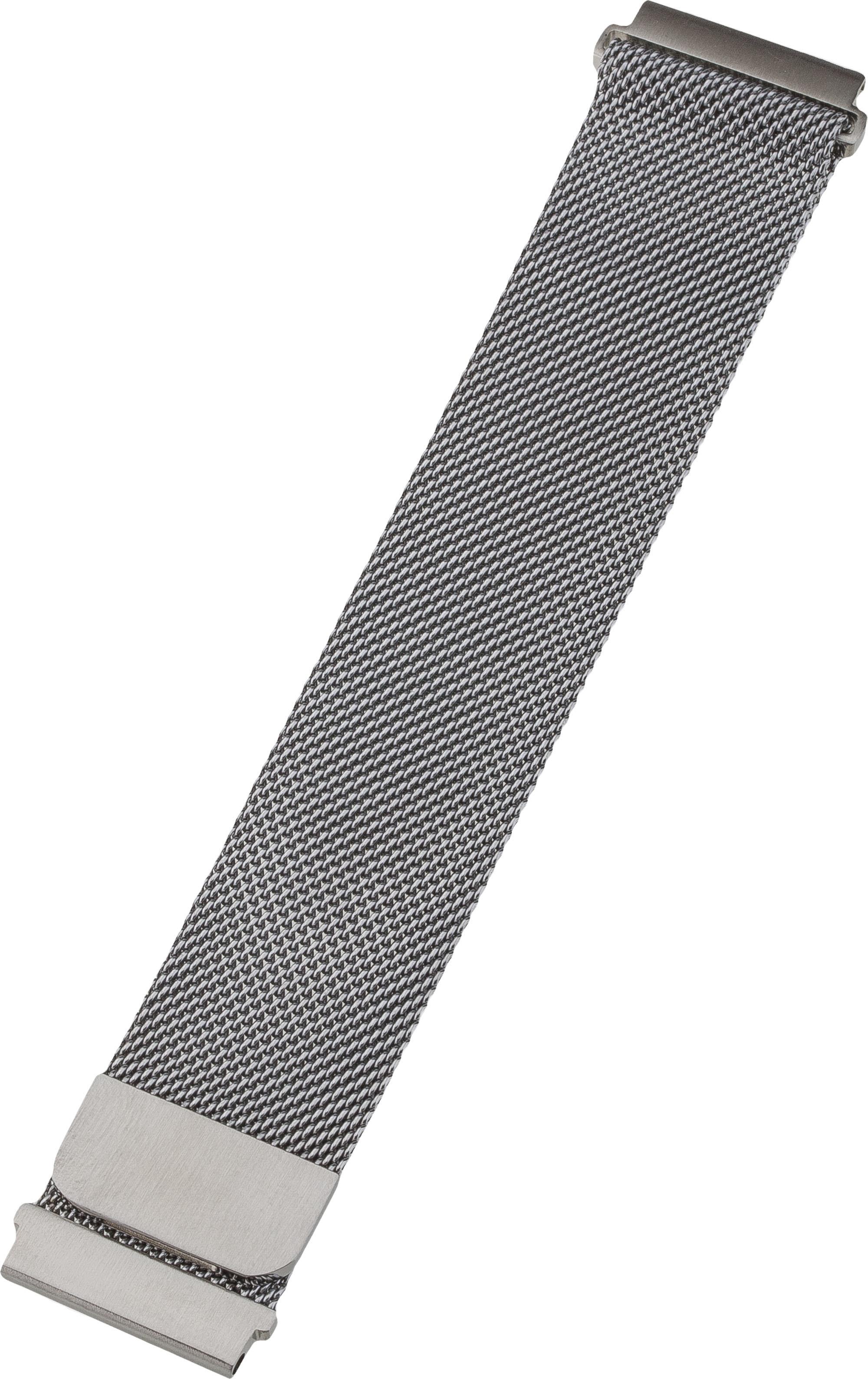Armband 22mm Milanaise Silver (17651)