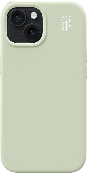 Silicone Case MagSafe iPhone 13/ 14/ 15/ 16e Sage Green Handyhülle