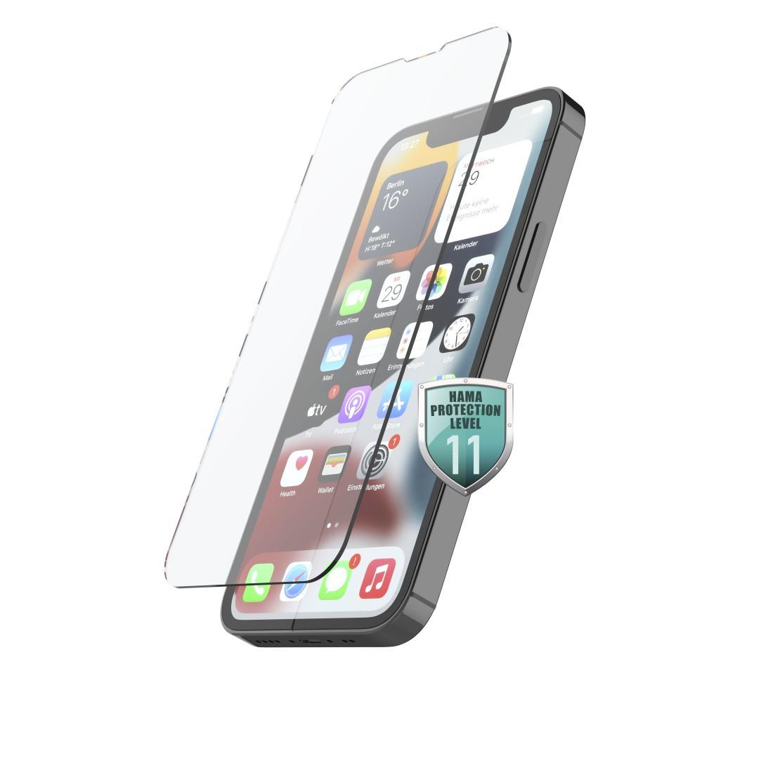 3D-Full-Screen-Schutzglas für Apple iPhone 13/13 Pro/14, Schwarz (00216340)