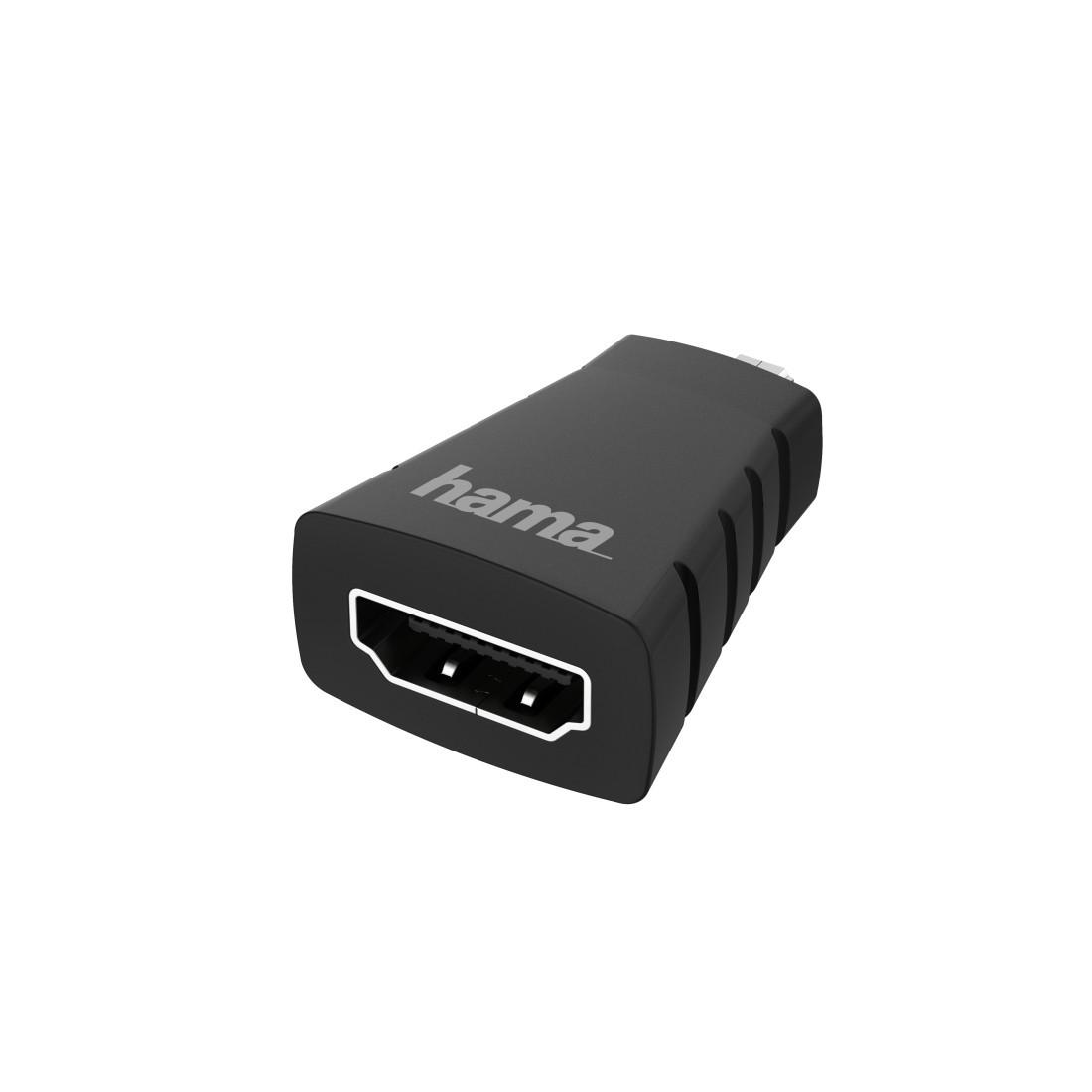 HDMI™-Adapter, Micro-HDMI™-Stecker - HDMI™-Buchse, Ultra-HD 4K (00200348)