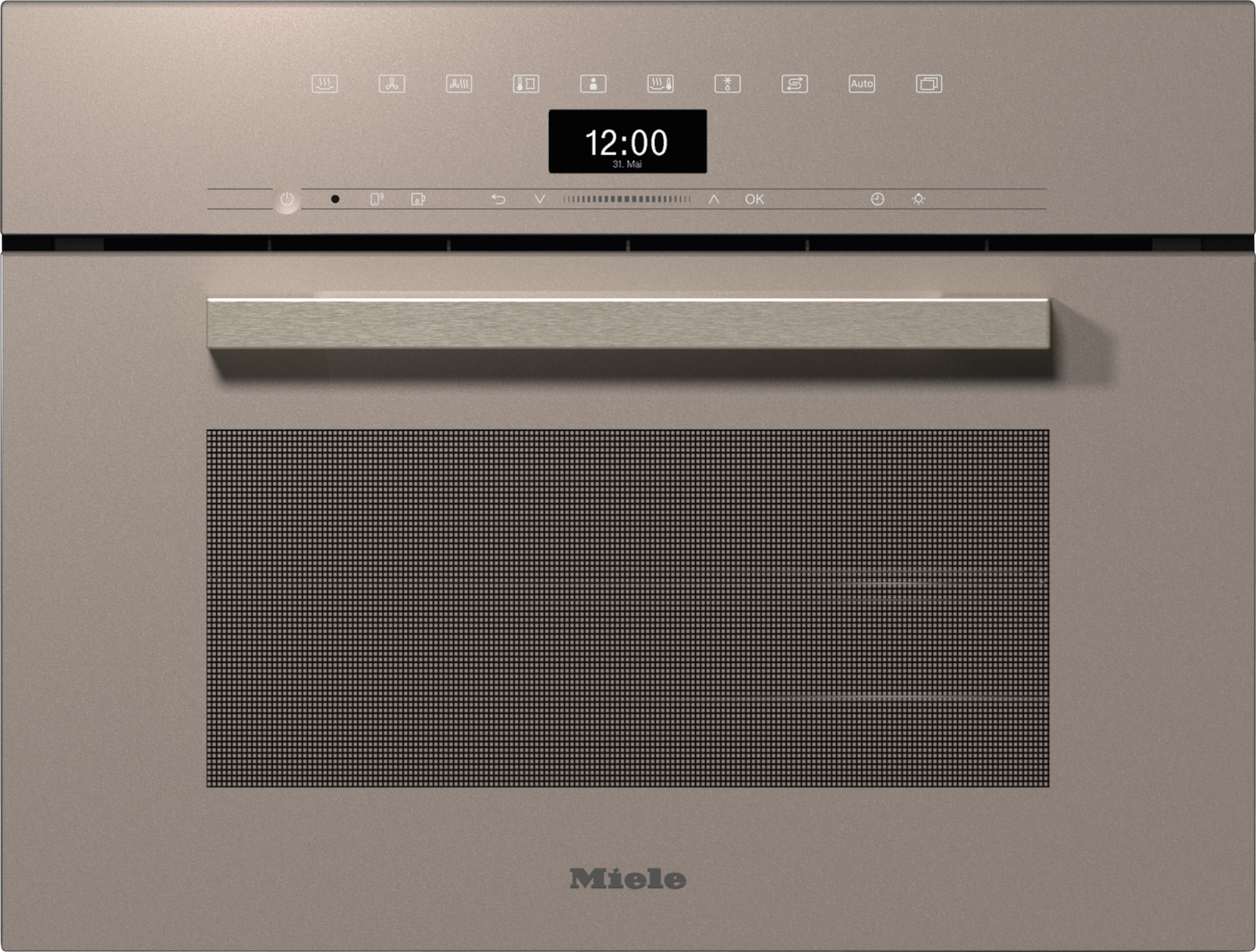DGC 7440 HC Pro Pearlbeige Kompakt Einbau-Dampfbackofen