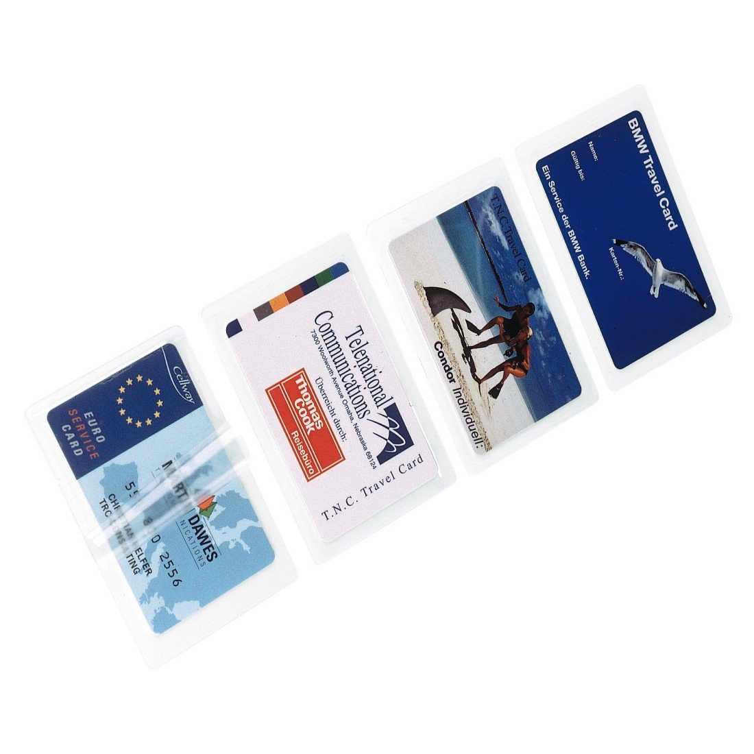 Heiß-Laminierfolie für Visitenkarten, 125µ, 100 St. (00050060)