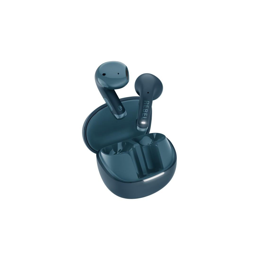 Bluetooth®-Ohrhörer "Twins Core 2", True Wireless m. Sound App, Steel Blue (00232954)