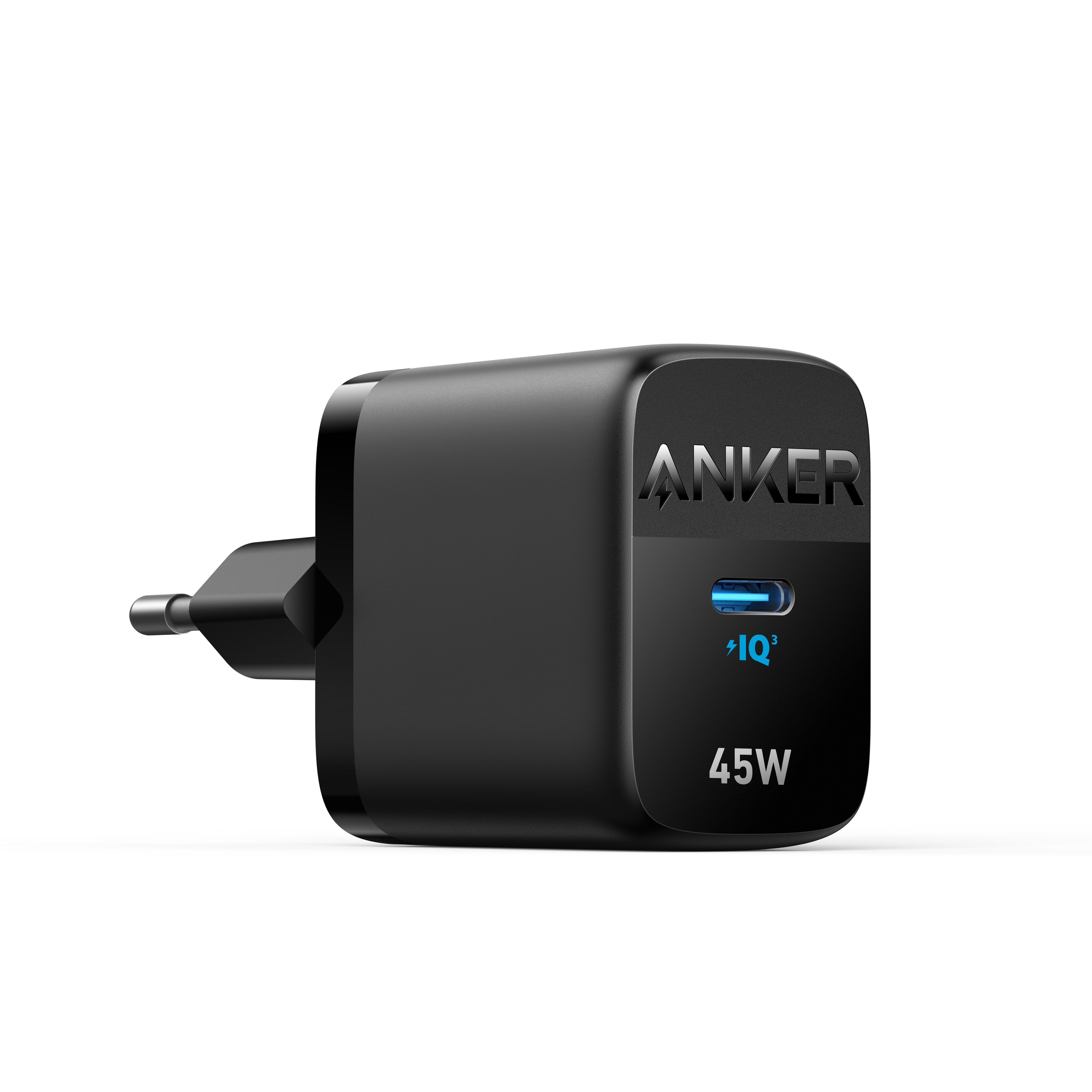 313 Ladegerät (45W), USB-C, Schwarz