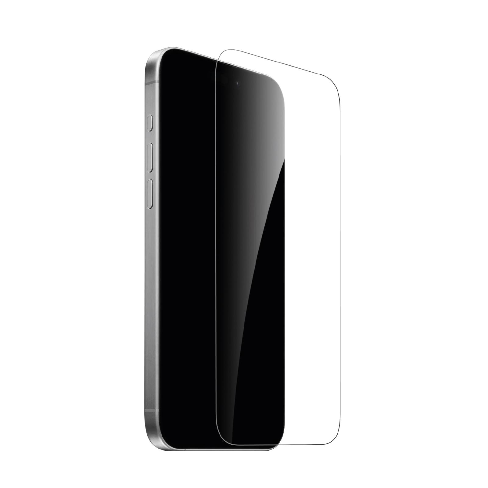 Standard Tempered Glass for iPhone 16 Pro Max, Transparent