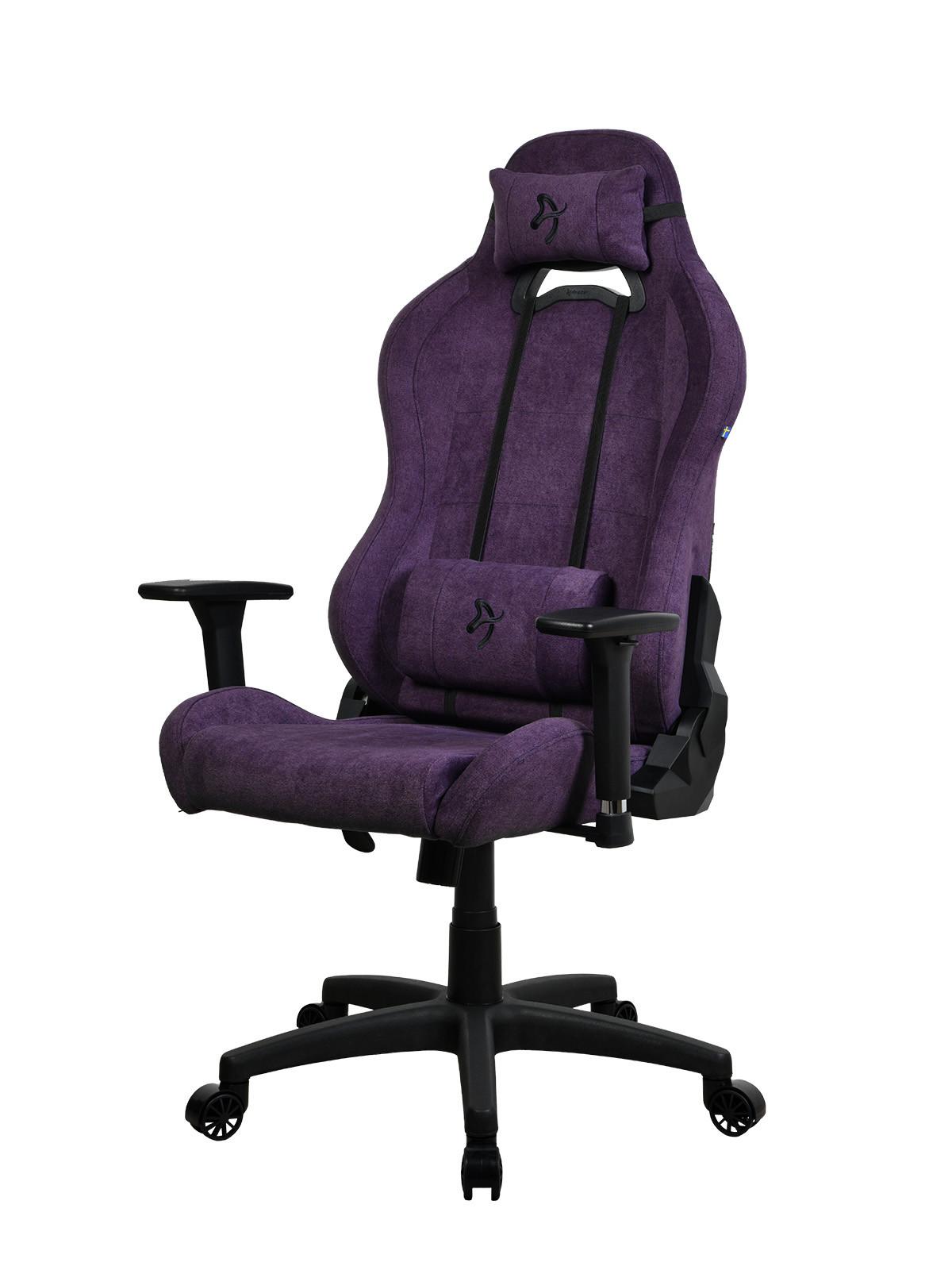 Torretta Soft Fabric Gaming-Stuhl, Purple