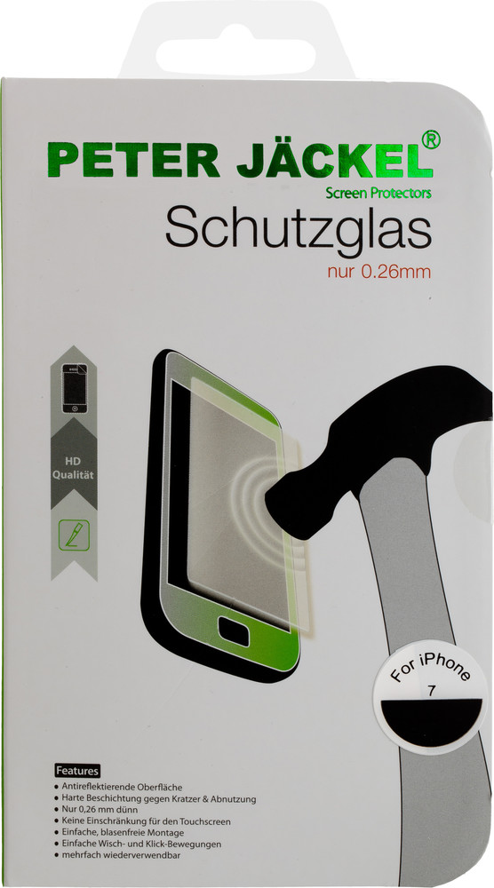 HD Glass Protector für Apple iPhone 7 / 8 Schutzglas